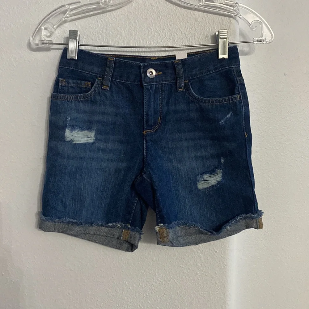 The Children's Place Jean Girl Shorts‎ Size 8 NWT